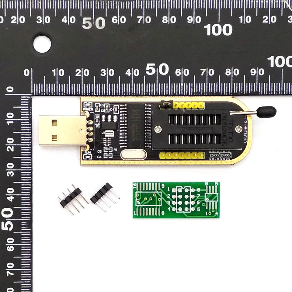Программатор USB CH341A Series 24 EEPROM записывающее устройство 25 плата флэш BIOS SPI модуль в