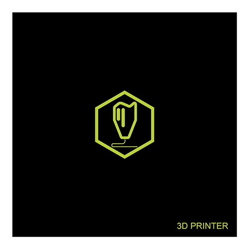 5 шт х 3D сборки с печатной поверхностью для lulzbot Mini 170x170 мм квадратный черный лист