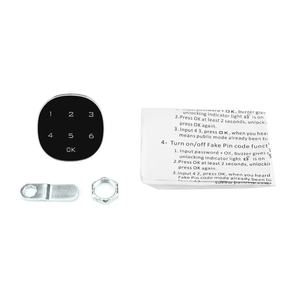 

2019 Touch Keypad Lock Cabinet Door Coded Lock Digital Electric Locker I1