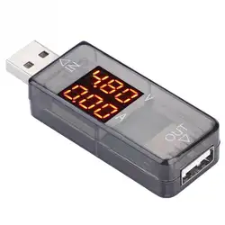 USB 2,0 цветной ЖК-Вольтметр Амперметр измеритель тока мультиметр Зарядное устройство USB тестер оптовая продажа