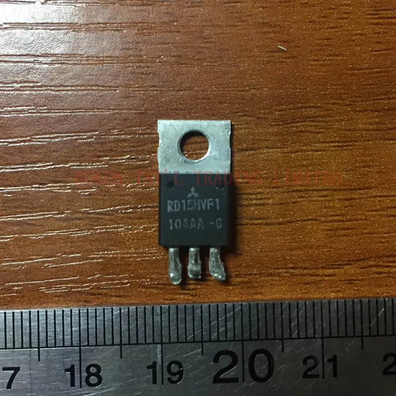

Used and Tested RF POWER MOS FET Silicon Transistor RD15HVF1 175MHz 520MHz 15W VHF/UHF High power amplifiers applications