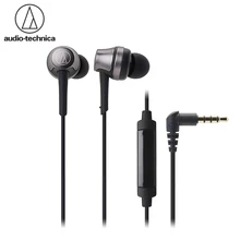 Audio-Technica ATH-CKR50iS 3,5 мм наушники с микрофоном наушники динамическая гарнитура тяжелый бас звук для телефонов планшеты ноутбуки