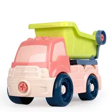 Пластик автомобиль грузовик игрушка модель умный Мода интерес культивировать униальный автомобильный забавные подарки безопасный материал DIY