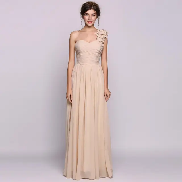 Special Offers AL'OFA Long Wedding Bridesmaid Dress Women One-Shoulder Floor-Length Ruffle Flower Chiffon Bridesmaid Party Dress Special Offers AL'OFA Long Wedding Bridesmaid Dress Women One-Shoulder Floor-Length Ruffle Flower Chiffon Bridesmaid Party Dress