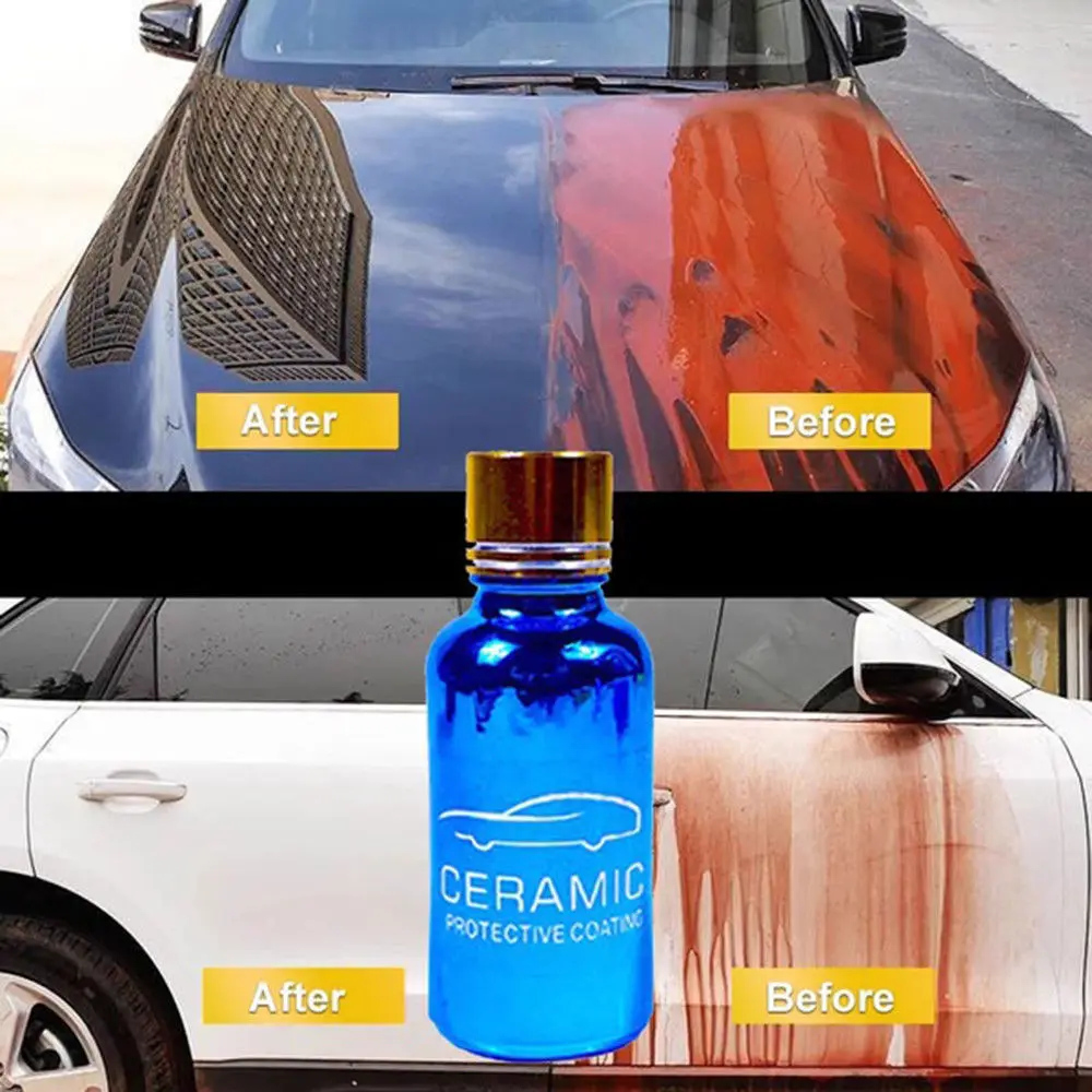 

Hydrophobic Glass Coating Liquid Ceramic Protection Coating For Car Paint Care Hydrophobic Glass Coating Set Polysiloxane 9H