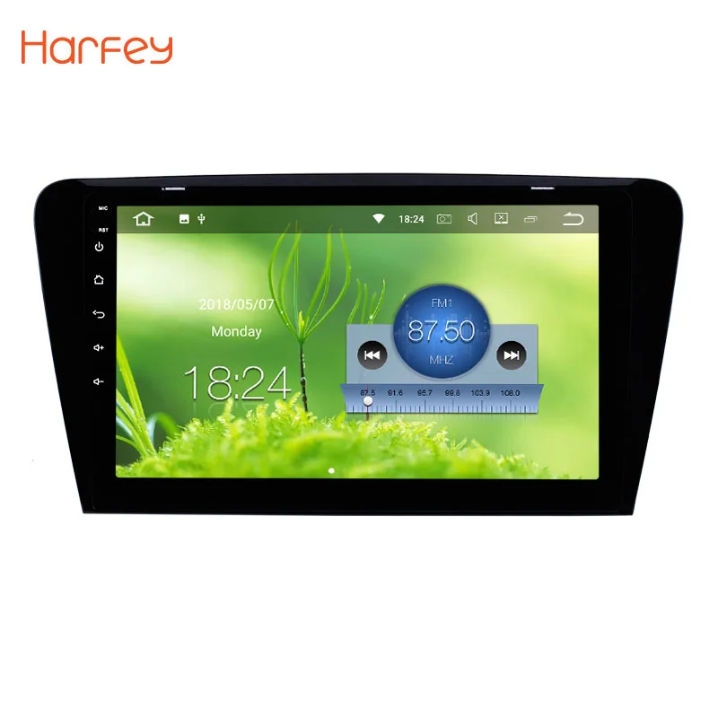 

Harfey Touchscreen GPS Car Radio For 2015 2016 2017 SKODA Octavia (UV) Android 7.1/8.1 10.1 inch 2Din Multimedia Player Stereo