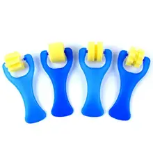 4 шт. игрушки для рисования губка EVA Печать Кисти граффити живопись раннее образование игрушки для детей Дети дропшиппинг синий милый