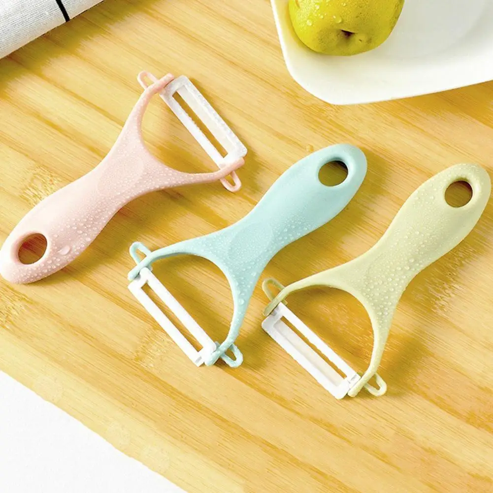 

1pc Multifunction Ceramic Fruit Vegetable Peeler Apple Potato Scraper Kitchen Tool Supplies