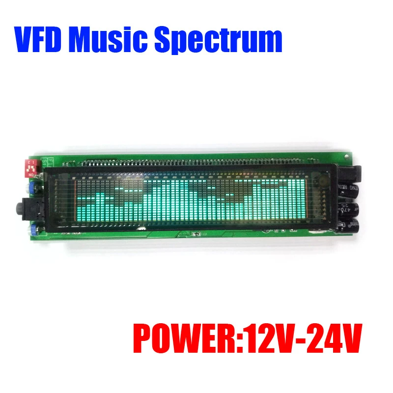 VFD FFT Musik Spectrum Indikator Uhr Anzeige VU Meter Display f Auto Verstärker