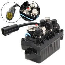 Моторная лодка Мощность отделка и реле 2 Pin для Yamaha подвесной 4-тактный двигатель 40-90HP алюминий, бронза+ Пластик IP67 Водонепроницаемый