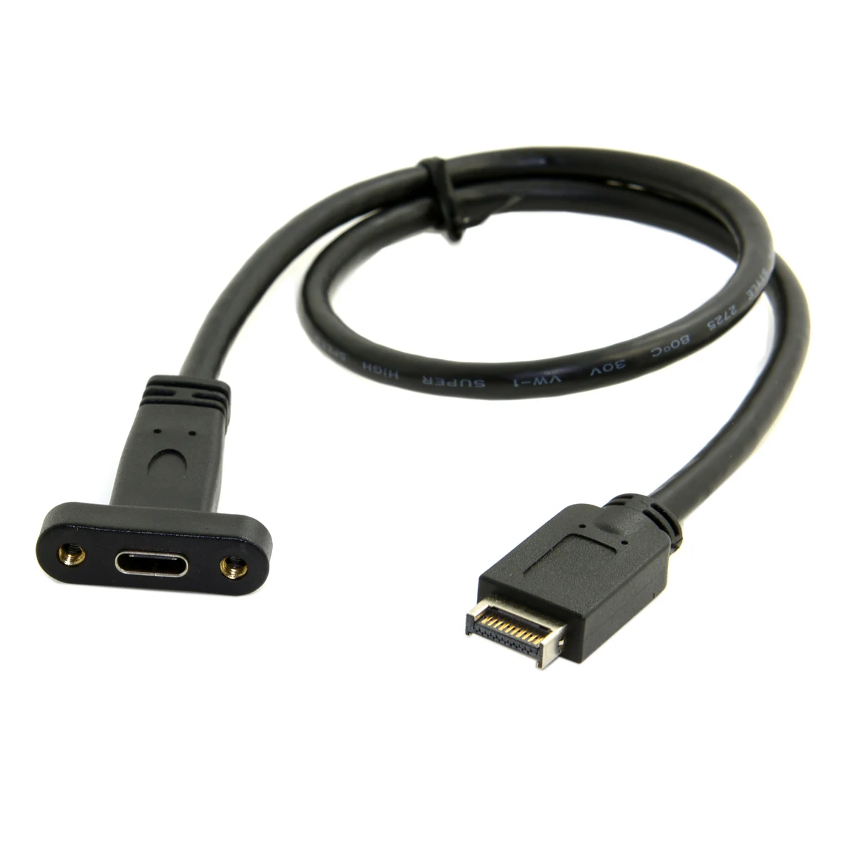 USB 3 1 головка передней панели для детской розетки Type C Женский Удлинительный