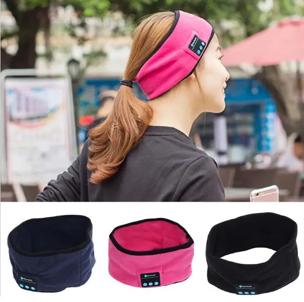 50 шт. Новое поступление умная Bluetooth повязка на голову шапка беспроводные наушники