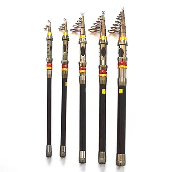 

1.8/2.1/2.4/2.7/3.0/3.3/3.6m Carbon Fiber Telescopic Sea Fishing Rod Pole Tackle Outdoor Professional Fishing Pole