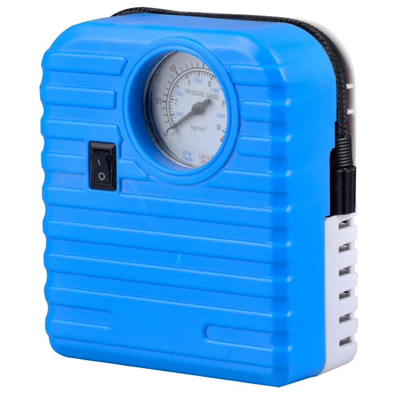 

12V Portable Mini Emergency Auto Tyre Inflatable Pump High Pressure Tire Inflator Air Compressor