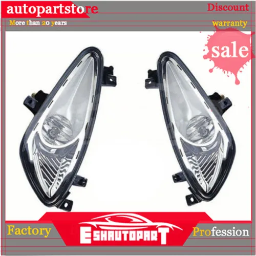 2218200156 W221 S550 S600 2007 2008 2009 левая передняя овальная противотуманная фара Корпус в
