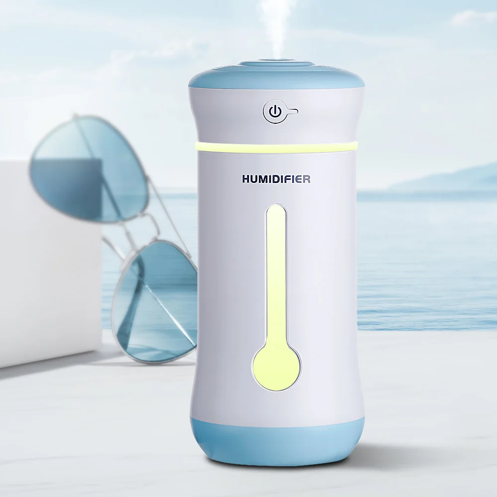 

Portable Mini Air Humidifier Car Essential Oil Aromatherapy Diffuser Purifier With USB Fan And Led Light Mini USB Aroma Diffuser