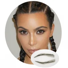 2018 Set Maquillaje Top Fashion Makeup Sets Hot! 1 Pair Perfect Eyebrow For Woman Eyebrows Shape False Extension Kim Kardashian