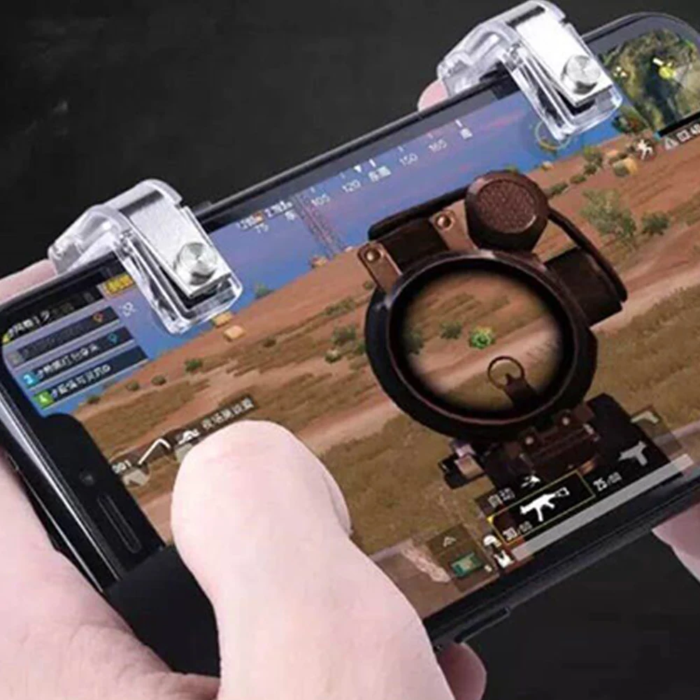 Для PUBG L1R1 контроллер шутер ручка игровой триггер цель ключ телефон огонь Кнопка