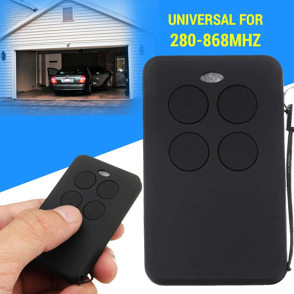 Minimalist Garage Door Remote Control Frequencies with Simple Decor