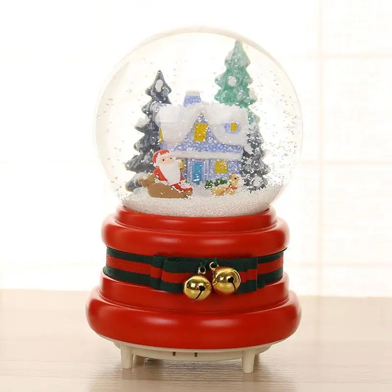 

Gift For Girlfriend Musicale Home Decoration Accessories Musical Snow Globe Caja De Musica Carousel Boite A Musique Music Box