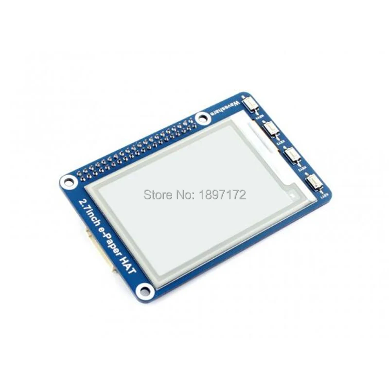 

raspberry pi 2.7inch lcd 264x176 e-paper e-lnk display