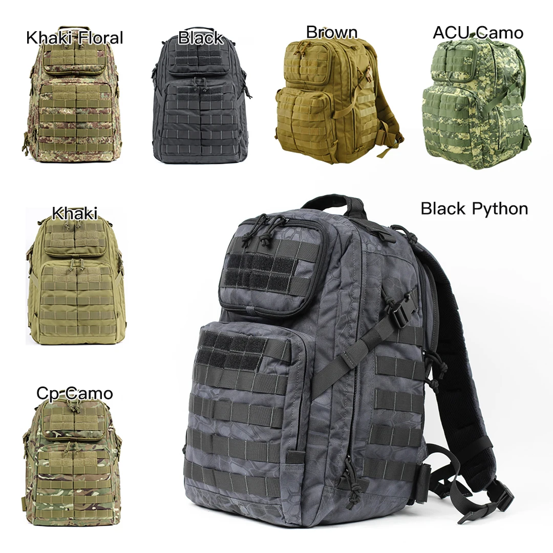 YoMont 900D 55L военный тактический 24 часа Водонепроницаемый Рюкзак Molle уличный для