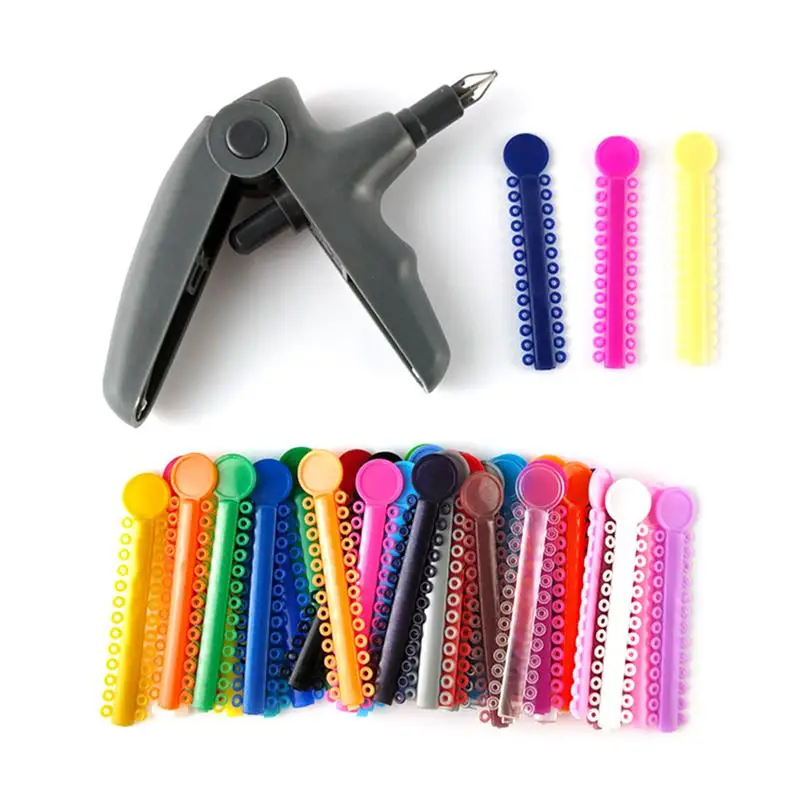 

Ligature Ties Set Plastic Ligature Ties Set Practical Dental Ligatures Treatment Durable Dental Ligature Ties for Home Store