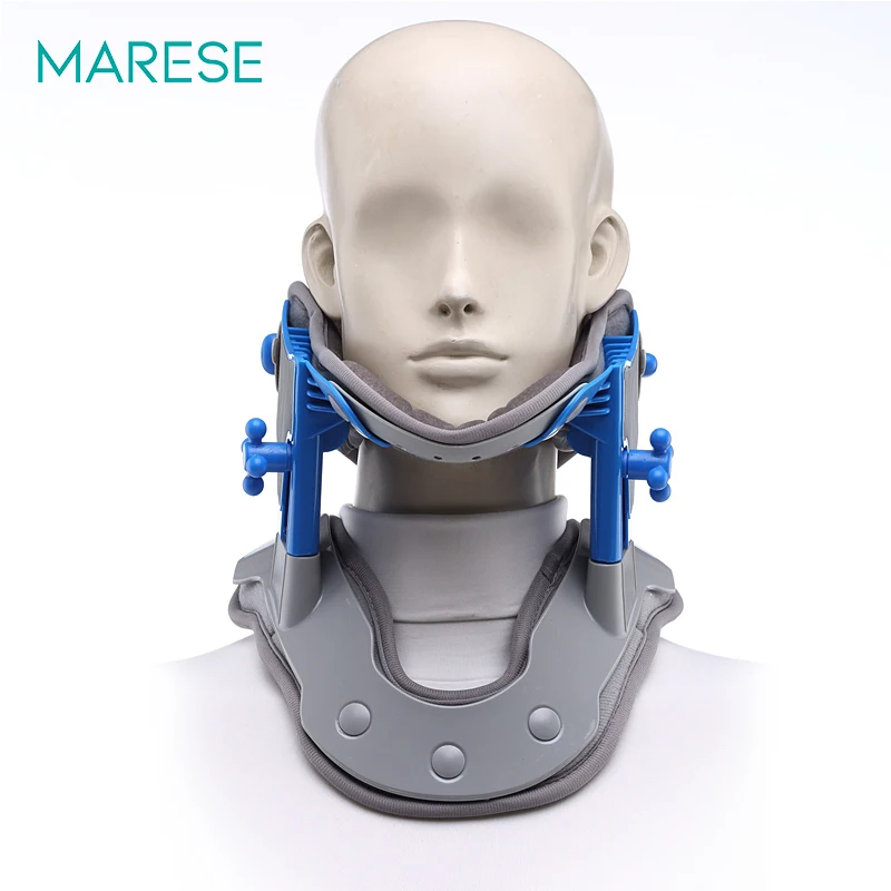 

Cervical Vertebra Tractor Neck Hot Compress Device Cervical spine Fixed Support Traction Stretching Relieve Cervical Pain
