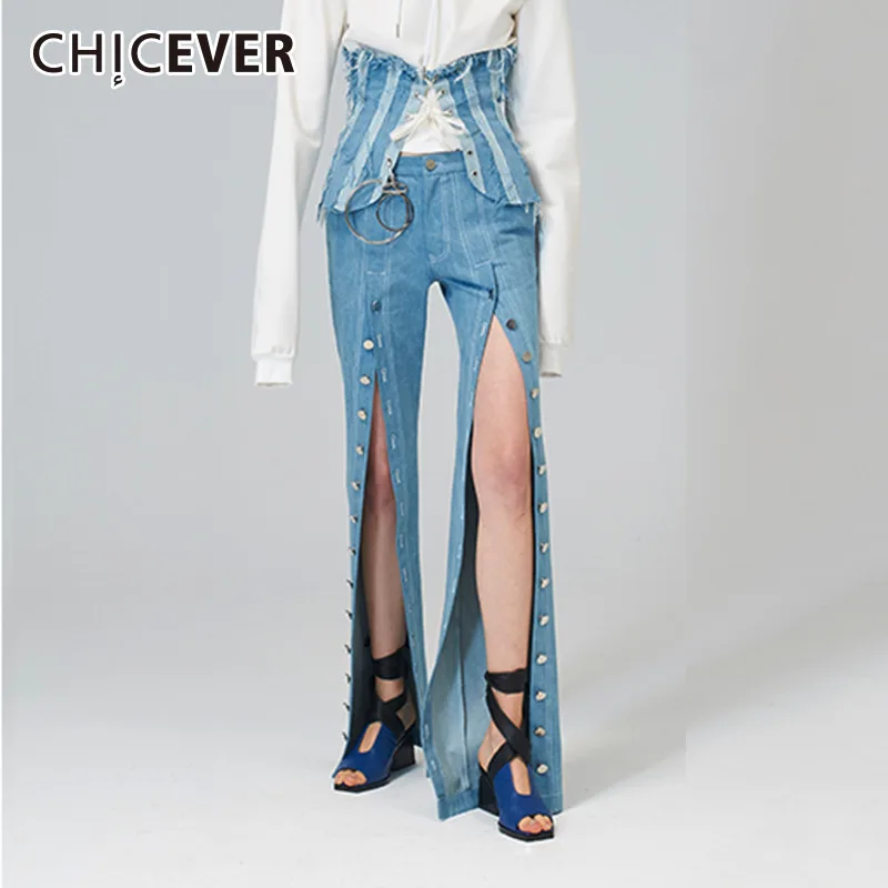 QPFJQD Vintage Woman Embroidery Jeans 2019 Spring Autumn