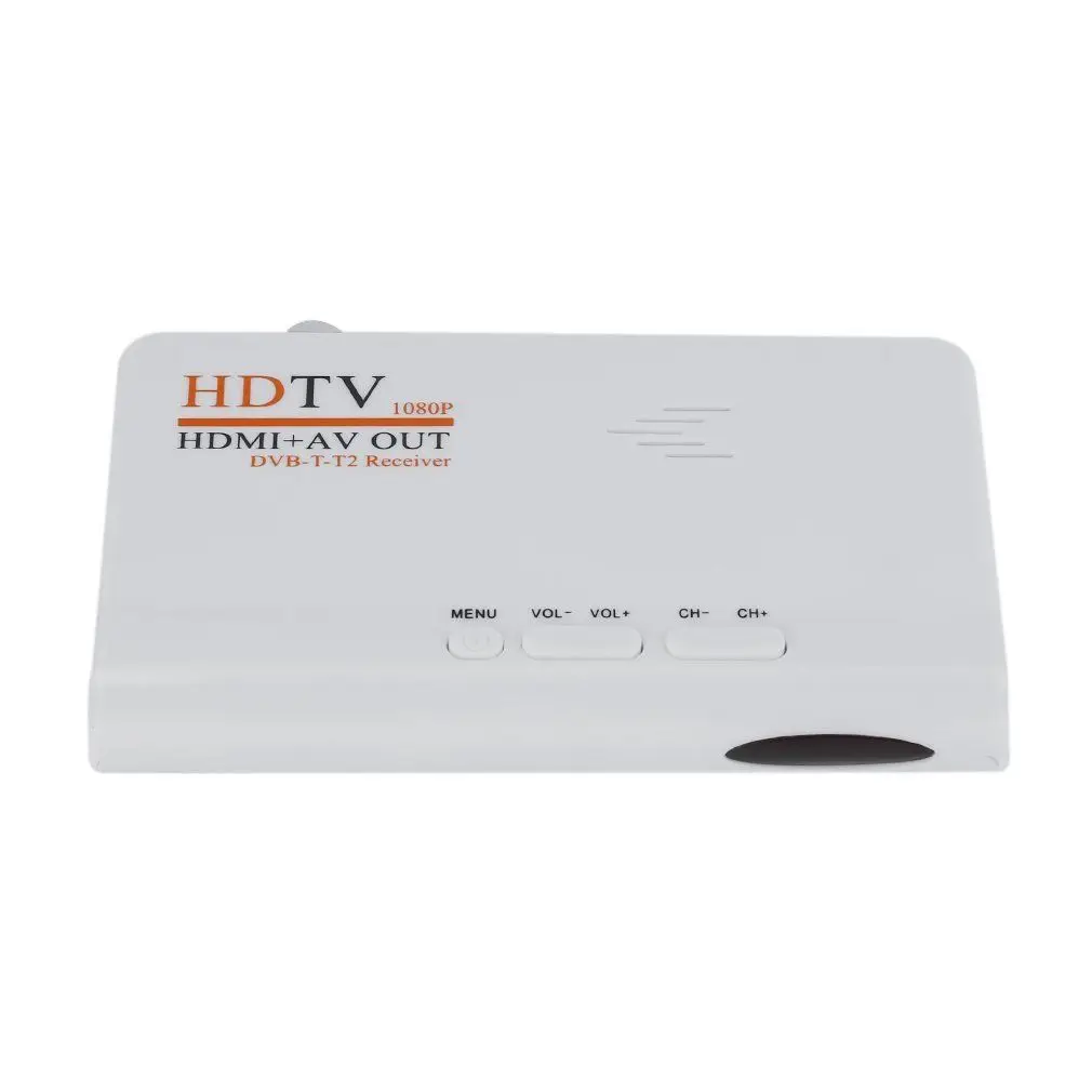 OPQ HD 1080P DVB T/T2 TV Box AV CVBS цифровой наземный тюнер приемник Empf? nger|Спутниковое ТВ| |