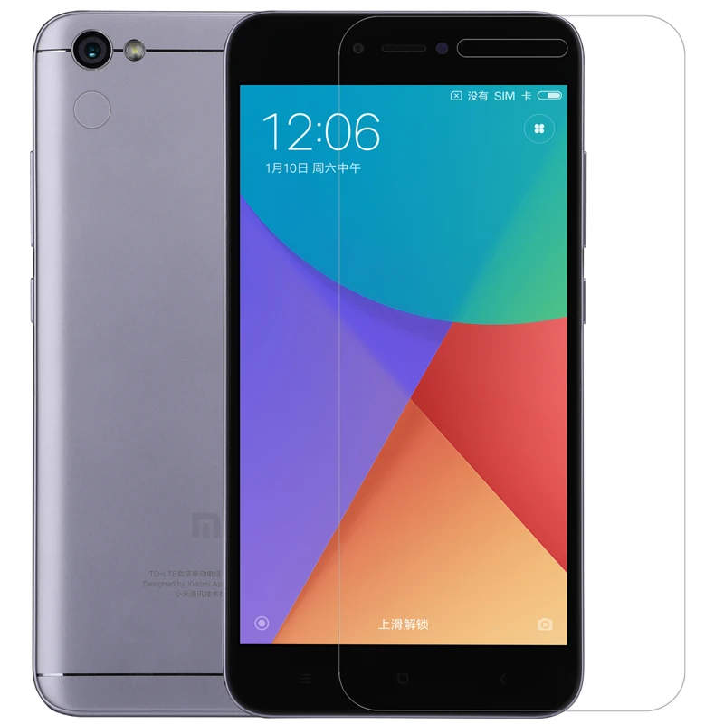 Для Xiaomi Redmi Note 5A Защитная пленка для экрана NILLKIN прозрачная/Матовая Мягкая PET