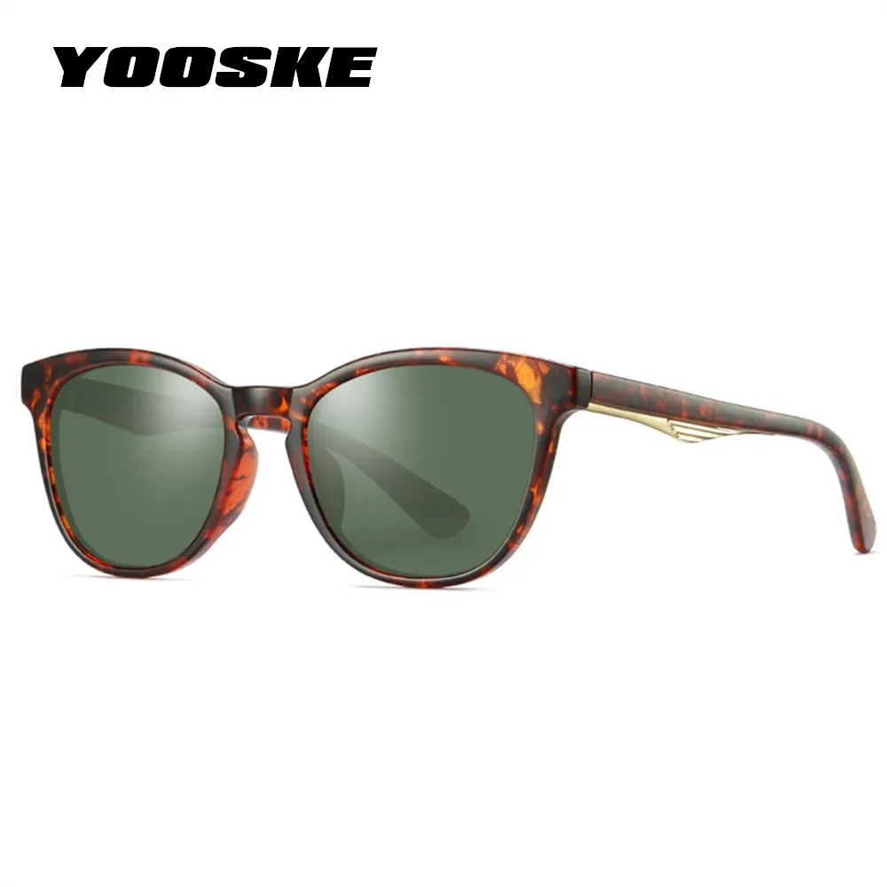 YOOSKE брендовые поляризованные солнцезащитные очки для мужчин и женщин, классические квадратные солнцезащитные очки для вождения, женские модные очки для путешествий, солнцезащитные очки