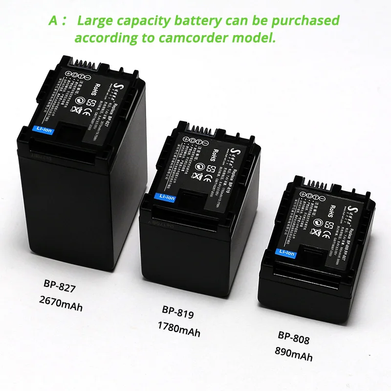 Аккумулятор для камер Canon XA10 HG20 HG21 LEGRIA HF M300 M306 M400 M406 G10 G25 S100 S200 S21 M32 iVIS ВЧ G20|Цифровые