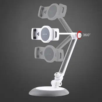 

360 Rotating Flexible Long Arms Mobile Phone Holder Desktop Bed Lazy Bracket Mobile Stand Support r20