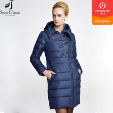 Зимняя зимняя женская куртка года Толстые длинные пальто Женщины с капюшоном Мягкая куртка Женщины Зимнее пальто 14220am