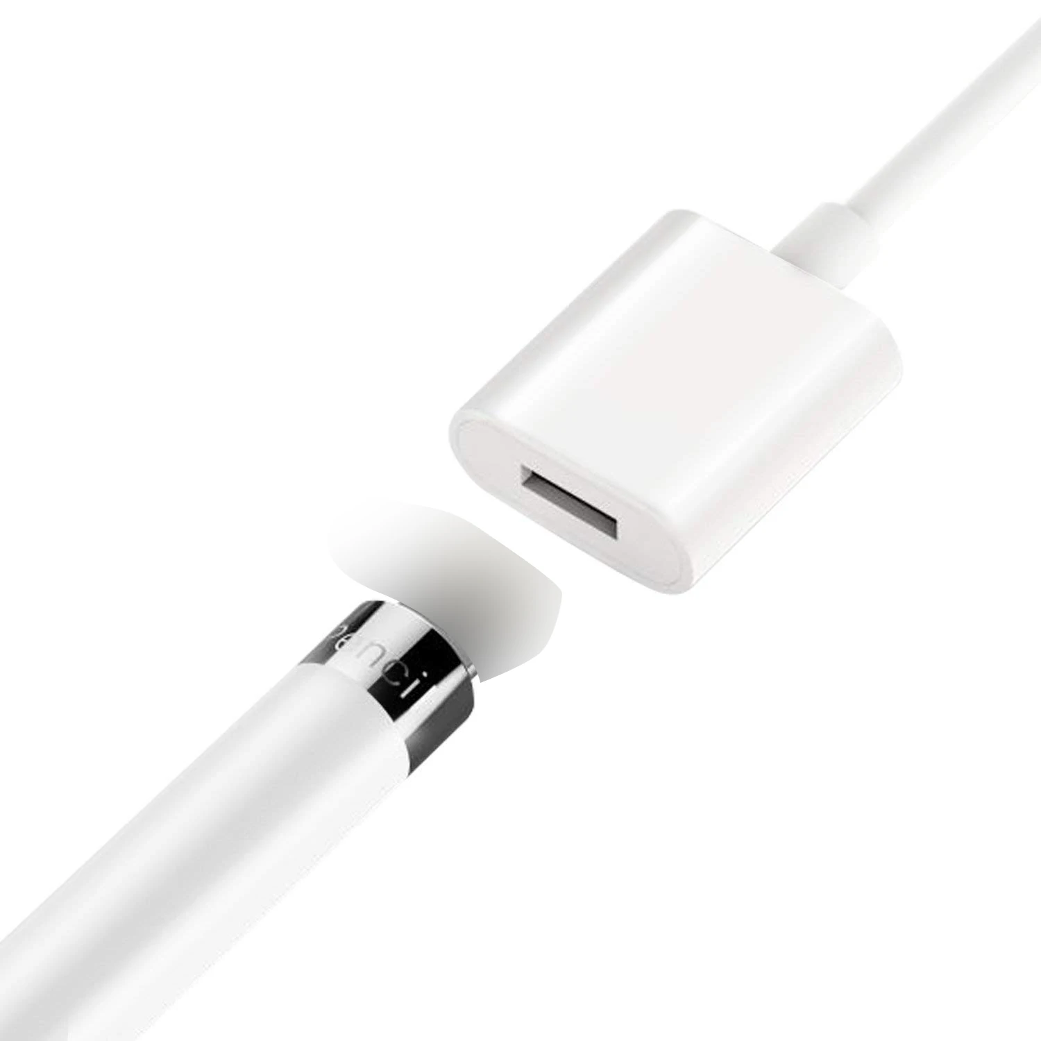 Charging Adapter Cable For Apple Pencil Male To Female 3 Feet Data 