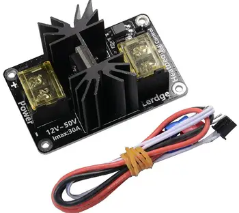 

EastVita 3D Printer Part Heated Bed MOS Tube Module Power Expansion Board High Current Load Max. 30A 12V-50V for 3D Printer r20