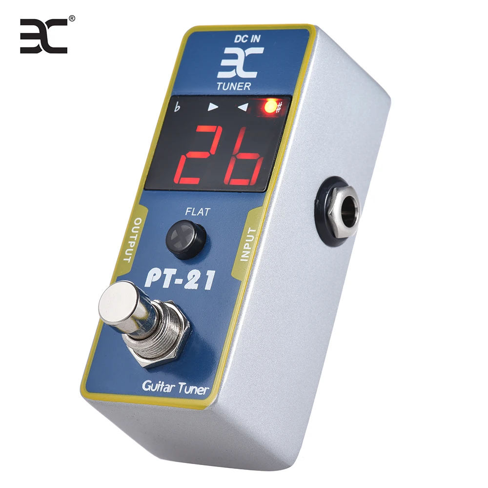 

ENO EX PT-21 Guitar Tuner Pedal Full Metal Shell True Bypass