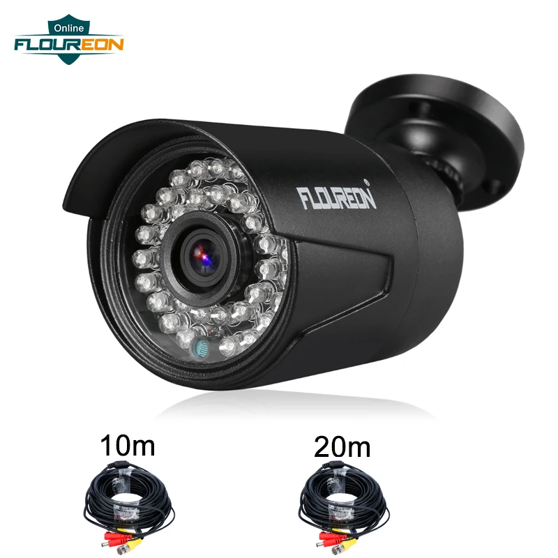 Камера видеонаблюдения проводная 1080P 2 Мп 3000 ТВЛ NTSC/PAL водонепроницаемая AHD DVR