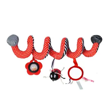 

Hot Cute Infant Baby play Baby Toys Plush Bell Crib Rattle Toys Infant Hanging Bed Stroller Toys Gift