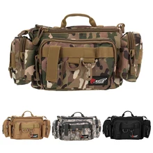 Многофункциональная сумка для рыбалки, рыболовная приманка, сумка для снастей, вместительная поясная сумка, чехол, Аксессуары для рыбалки