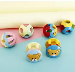 Комплект из 3 предметов детские игрушки 0-12 месяцев Детские погремушки головоломки рано образования руку поймать мяч детей гибкость