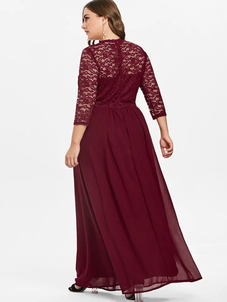 rosegal plus size maxi dresses