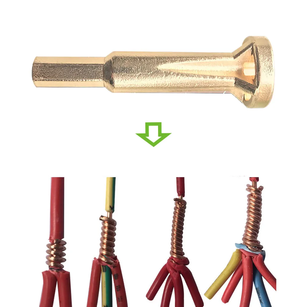 

Electrical Twist Wire Tool 1.5&2.5&4 Hole Electrician Universal Automatic Twisting Wire Stripping Doubling Machine Connector