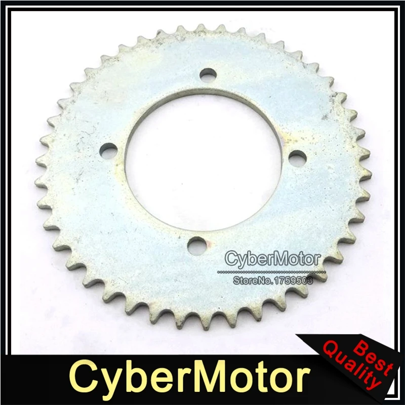 54mm 44 Tooth T8F Rear Chain Sprocket For 2 Stroke 43cc 49cc Engine Chinese Mini Moto Kids ATV Quad Pocket Bike Goped Scooter