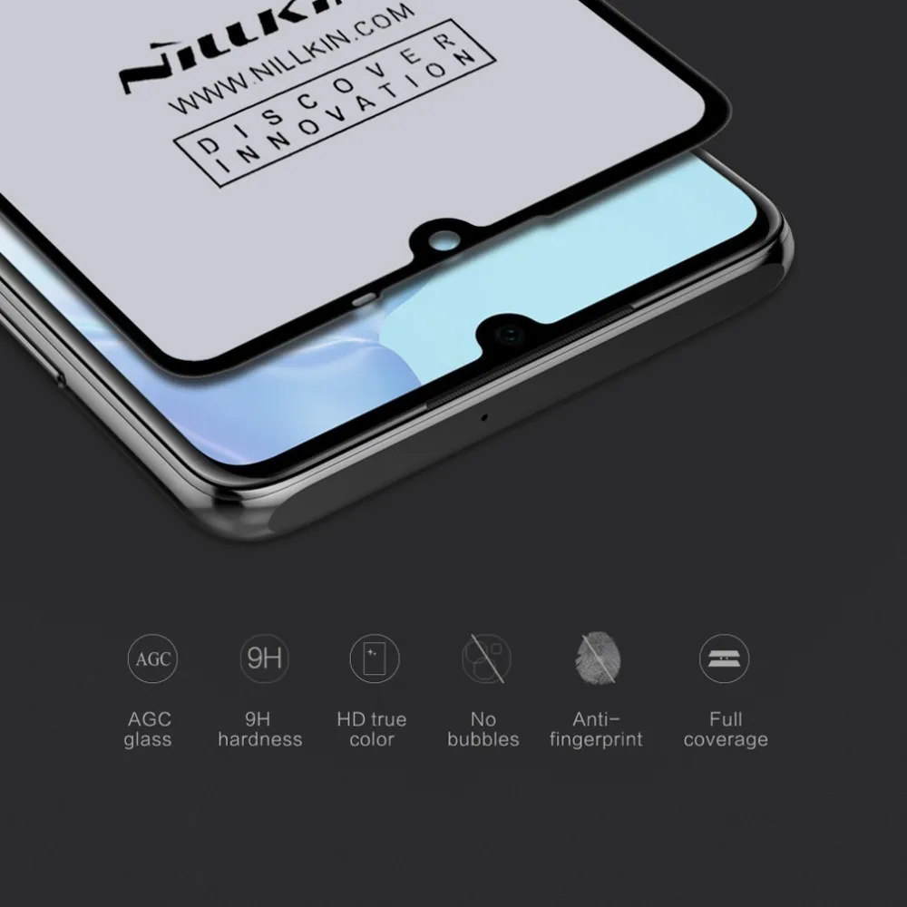 Najtaniej Dla Huawei P30 szkło hartowane dla Huawei P30 Pro szkło 3D Nillkin CP + Max pełna osłona ekranu