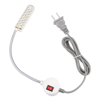 

Sewing Machine Light 20 LED Gooseneck Work Light with Magnetic Mounting Base White Soft Light