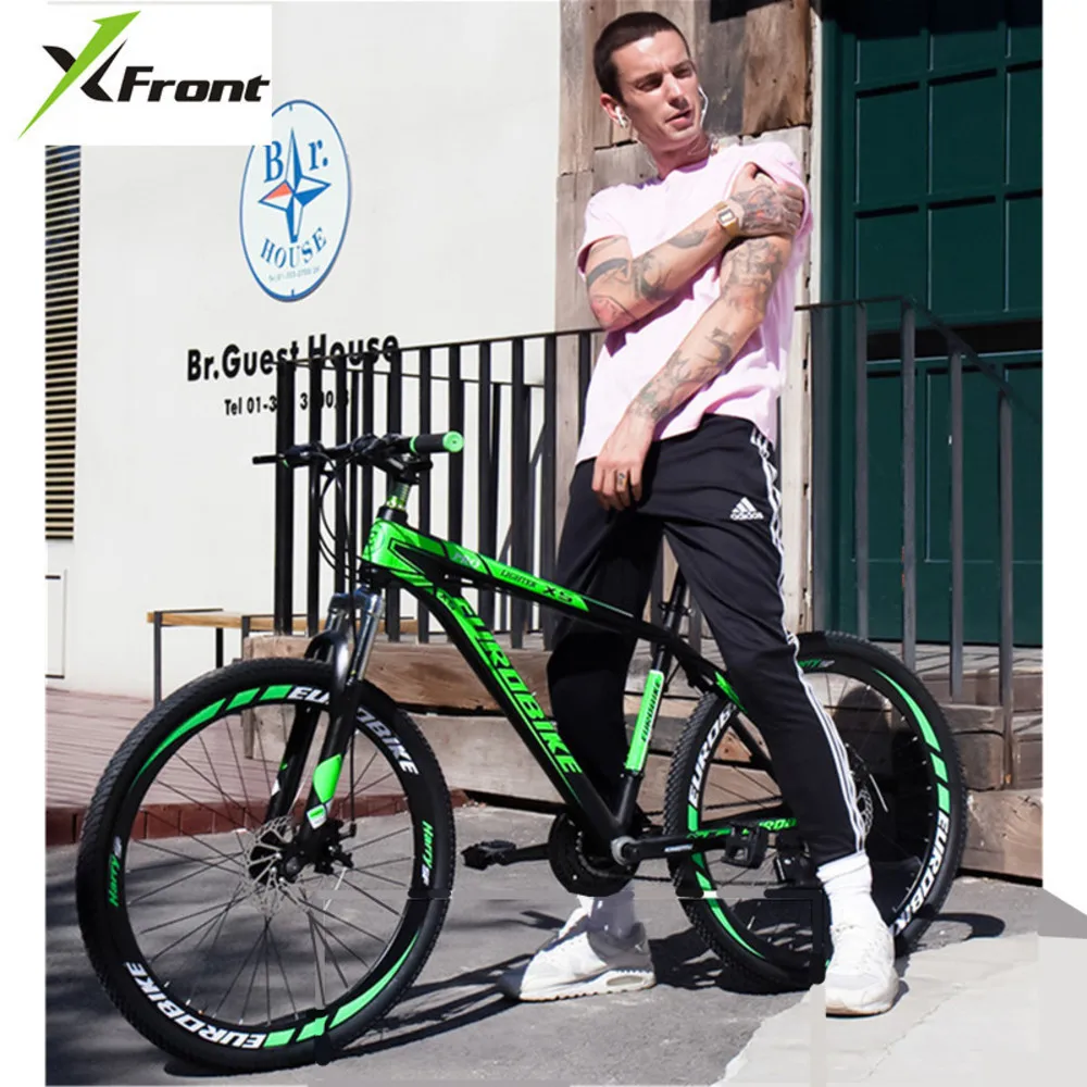 

New Mountain Bike Aluminum Alloy Frame 24/26/27.5 Inch Wheel 27 Speed Dual Disc Brake Bicycle Outdoor Sports Mtb Bicicleta