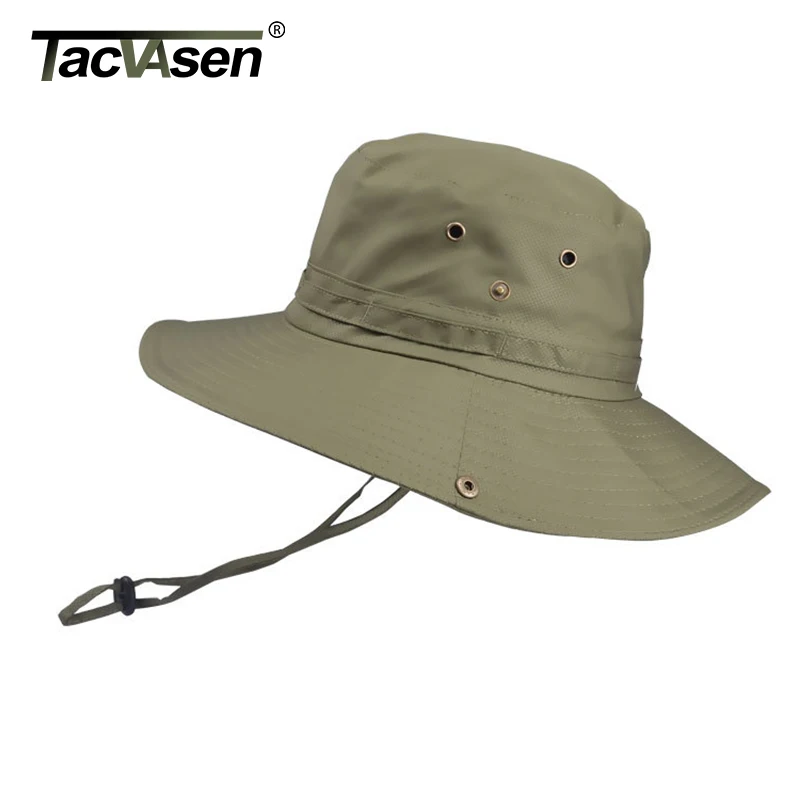 TACVASEN, летняя мужская шляпа Boonie, военные тактические снайперские шляпы, быстросохнущие солнцезащитные шляпы, армейская шляпа для охоты на рыбы, Панама, аксессуары для страйкбола