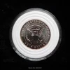 10 pièces porte-capsules pièce étui de Protection adapté pour nous demi Dollar ajustement pour diamètre 20mm 25mm 30mm 35mm 40mm rond blanc éponge ► Photo 2/4